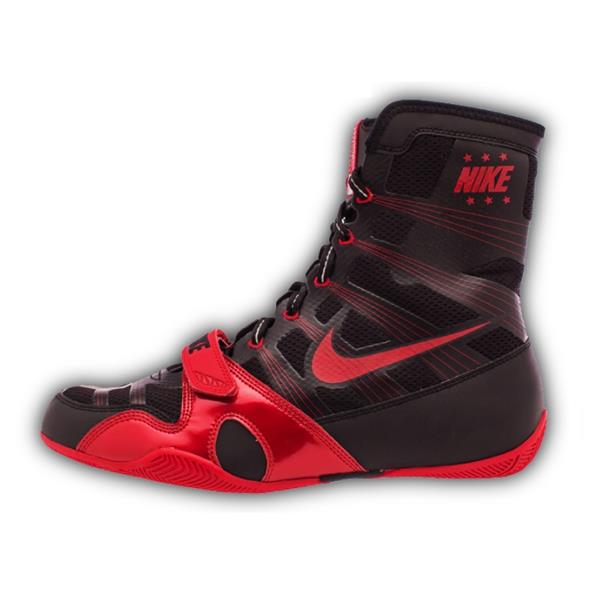 nike black and red boots
